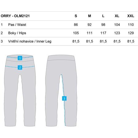 Pánské lyžařské kalhoty - Loap ORRY - 10